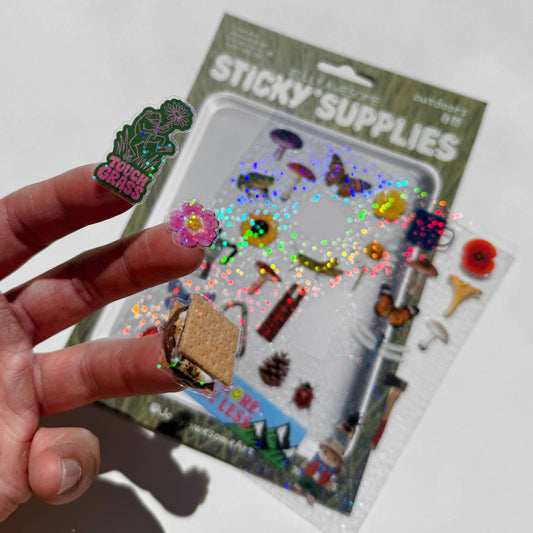 Jolly Awesome - A5 Outdoors Holographic Sticker Sheet