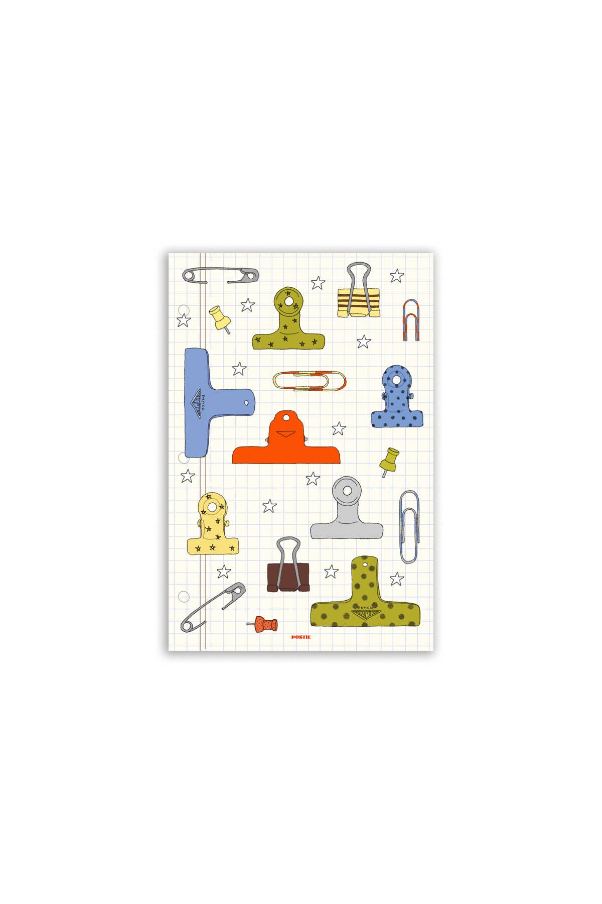Postie - Clips Sticker Sheet