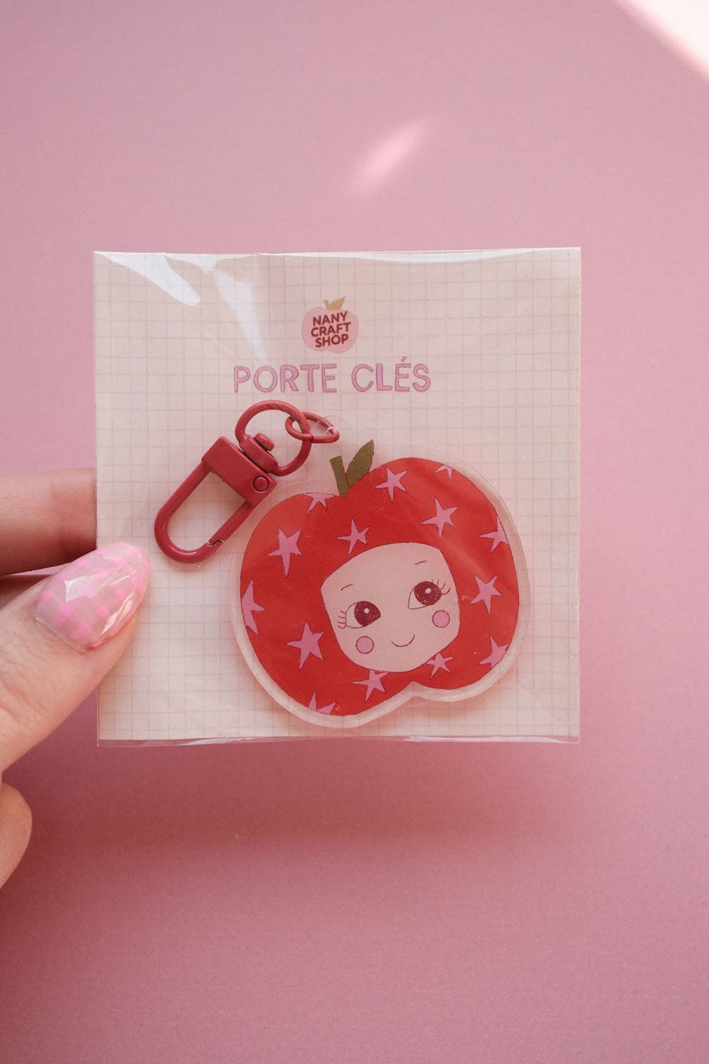 COMING SOON: Nany Craft Shop - Baby Apple Keychain