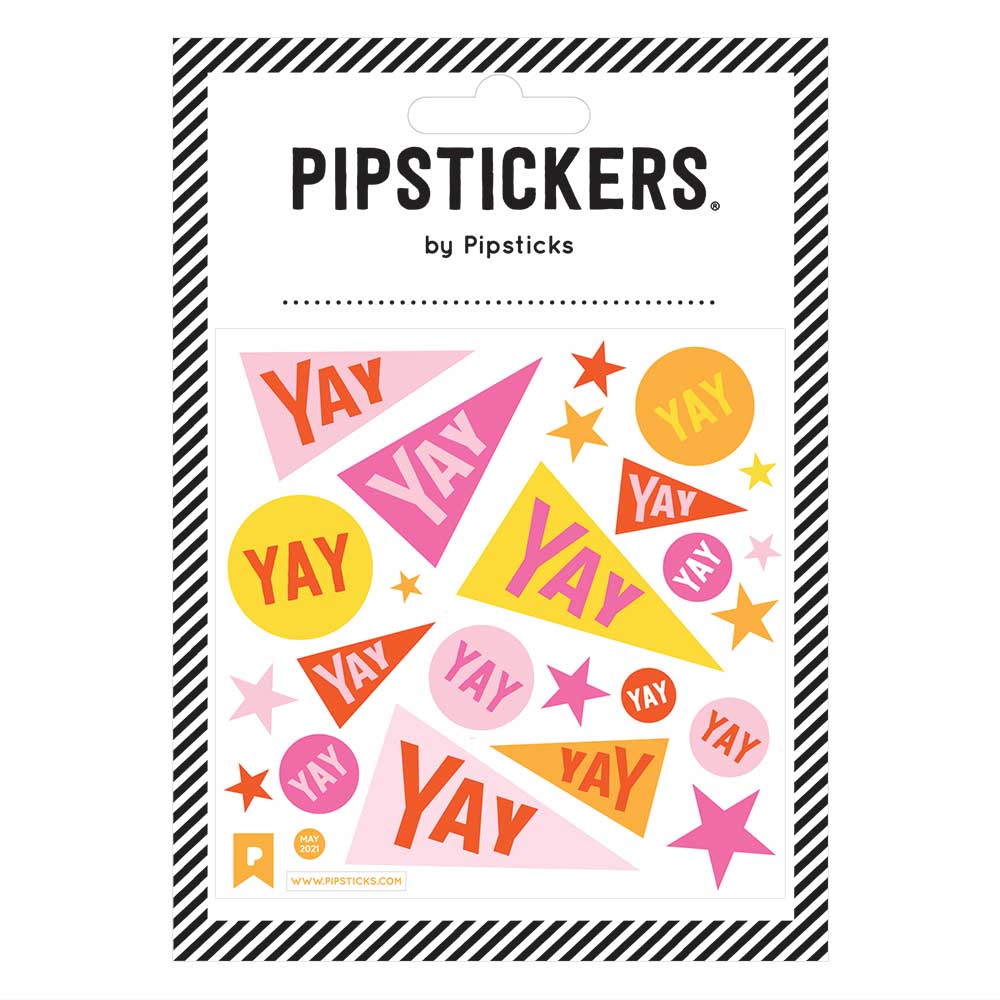 Pipsticks Fuzzy Yay Flags