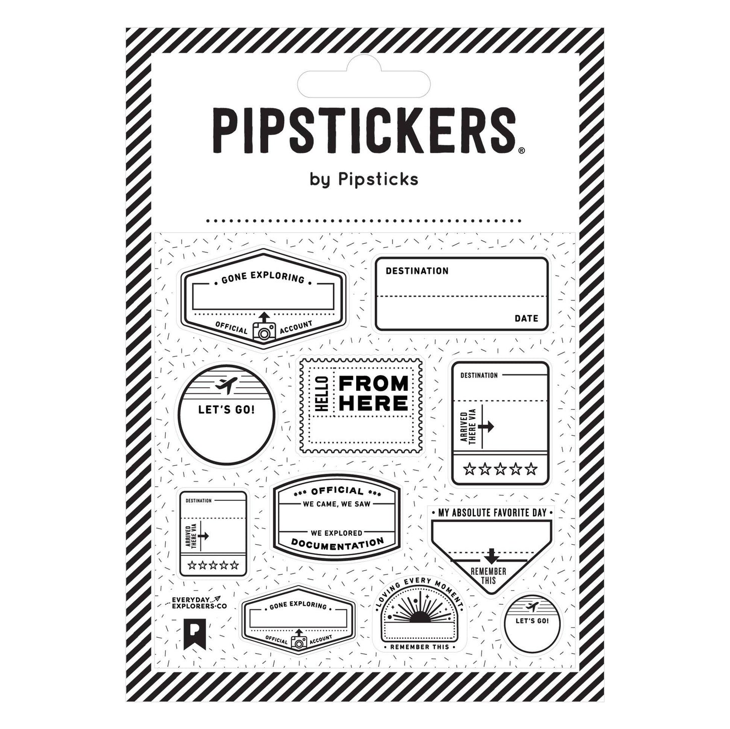 Pipsticks Colour-in Destinations by Everyday Explorers