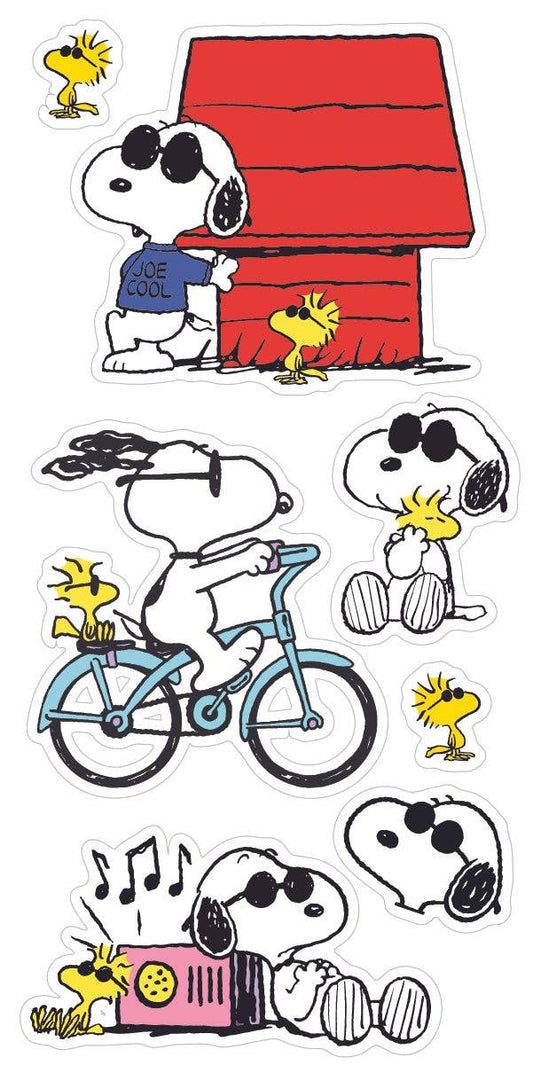 Pipsticks - Tear-off Stickers - Snoopy & Woodstock