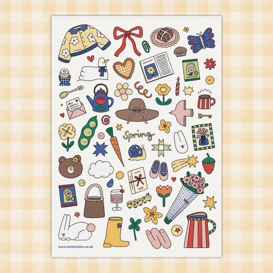 Hollie Fuller - Spring Sticker Sheet