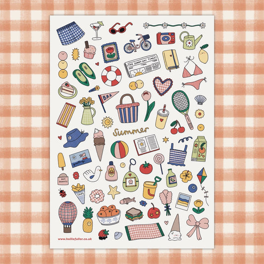Hollie Fuller - Summer Sticker Sheet