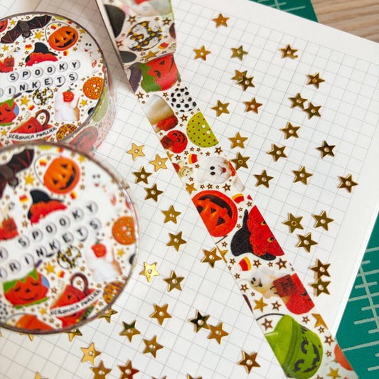 Veronica Porlier Illustrations - My Spooky Trinkets Washi Tape