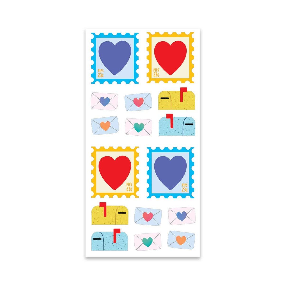 Coming Soon: Pipsticks - Tear-off Stickers - Love Letter Lane