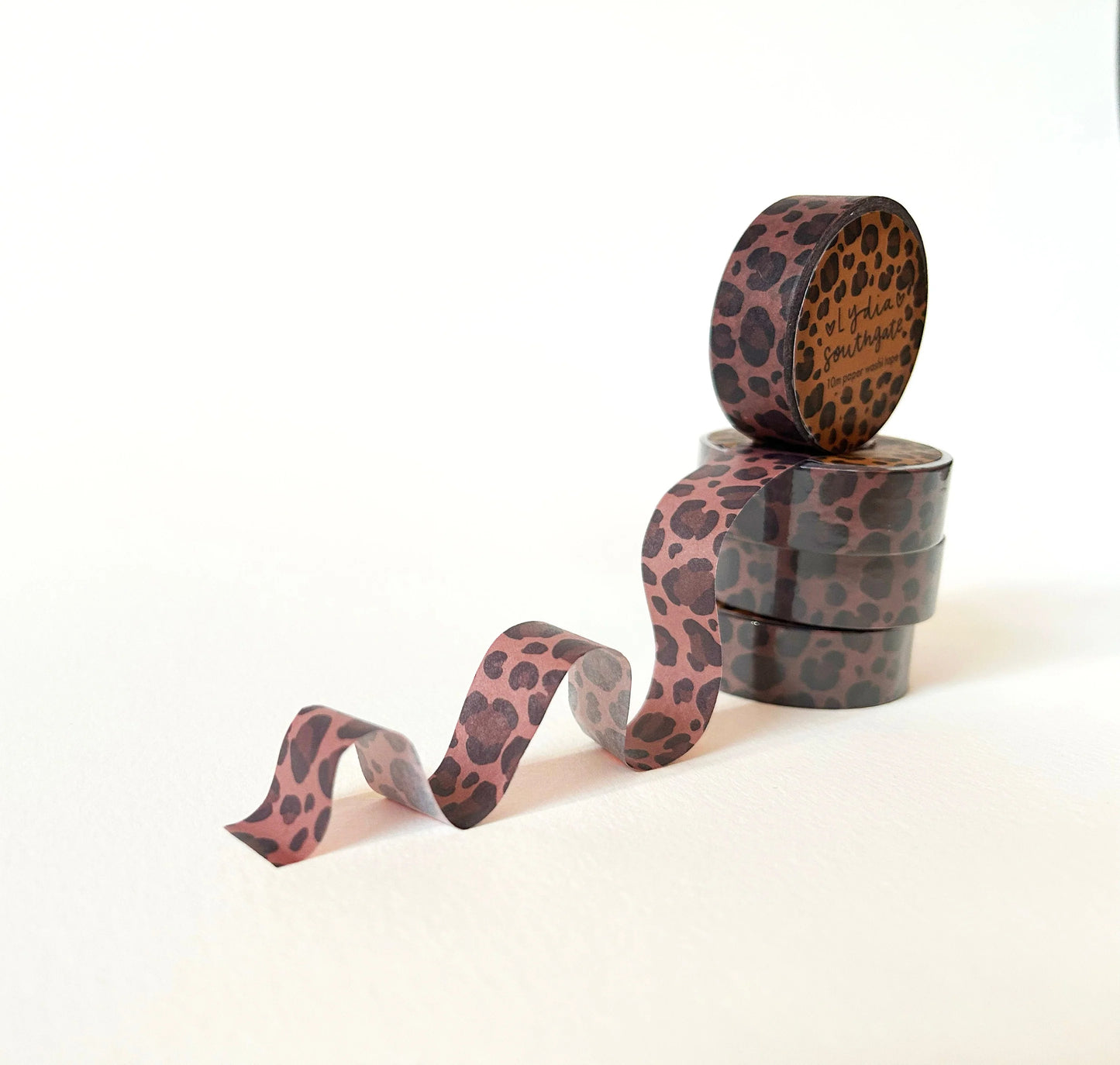 Lydia Southgate - Brown Leopard Print Washi Tape