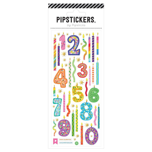 Pipsticks - Spark Celebration Sticker Sheet