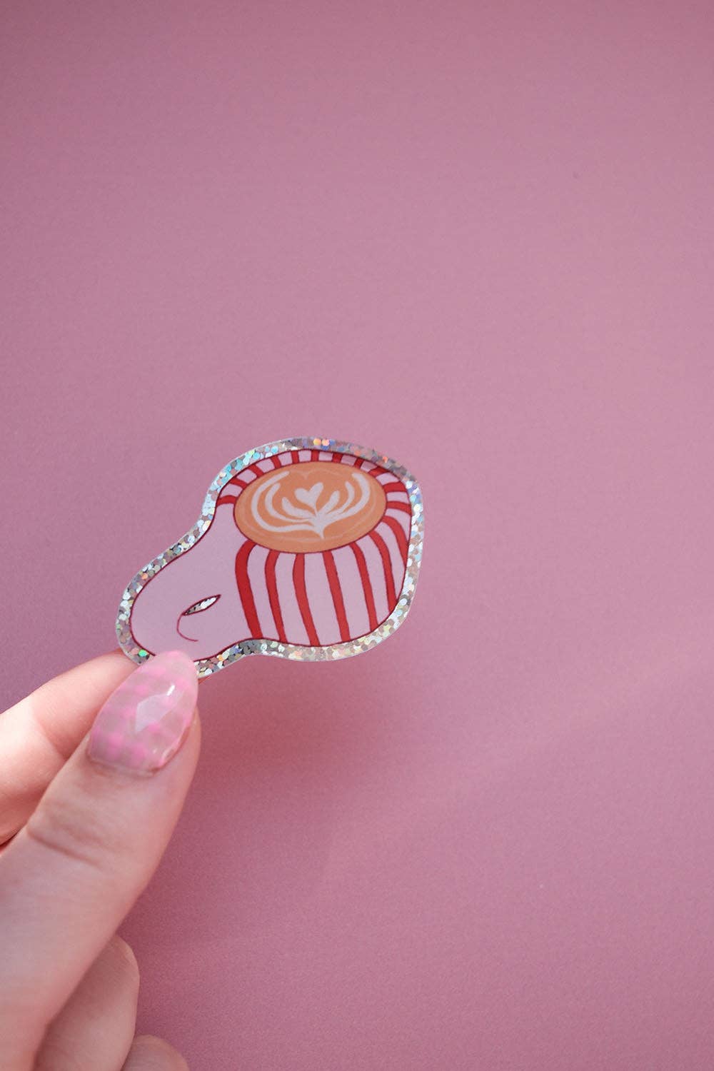 Coming Soon: Nany Craft Shop - Coffee Mug Sticker