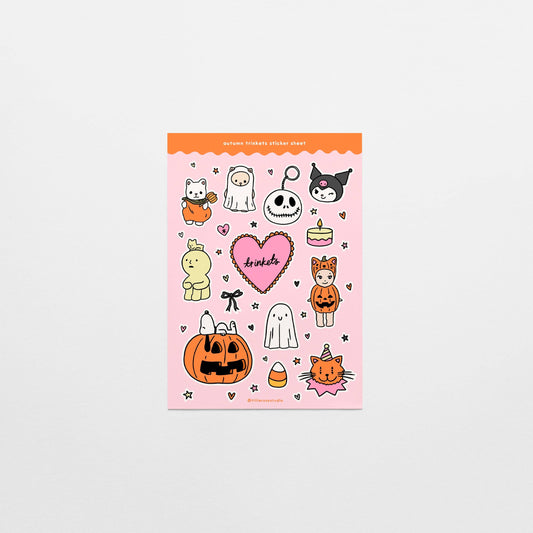 Tillie Rose Studio - Autumn Trinkets Sticker Sheet