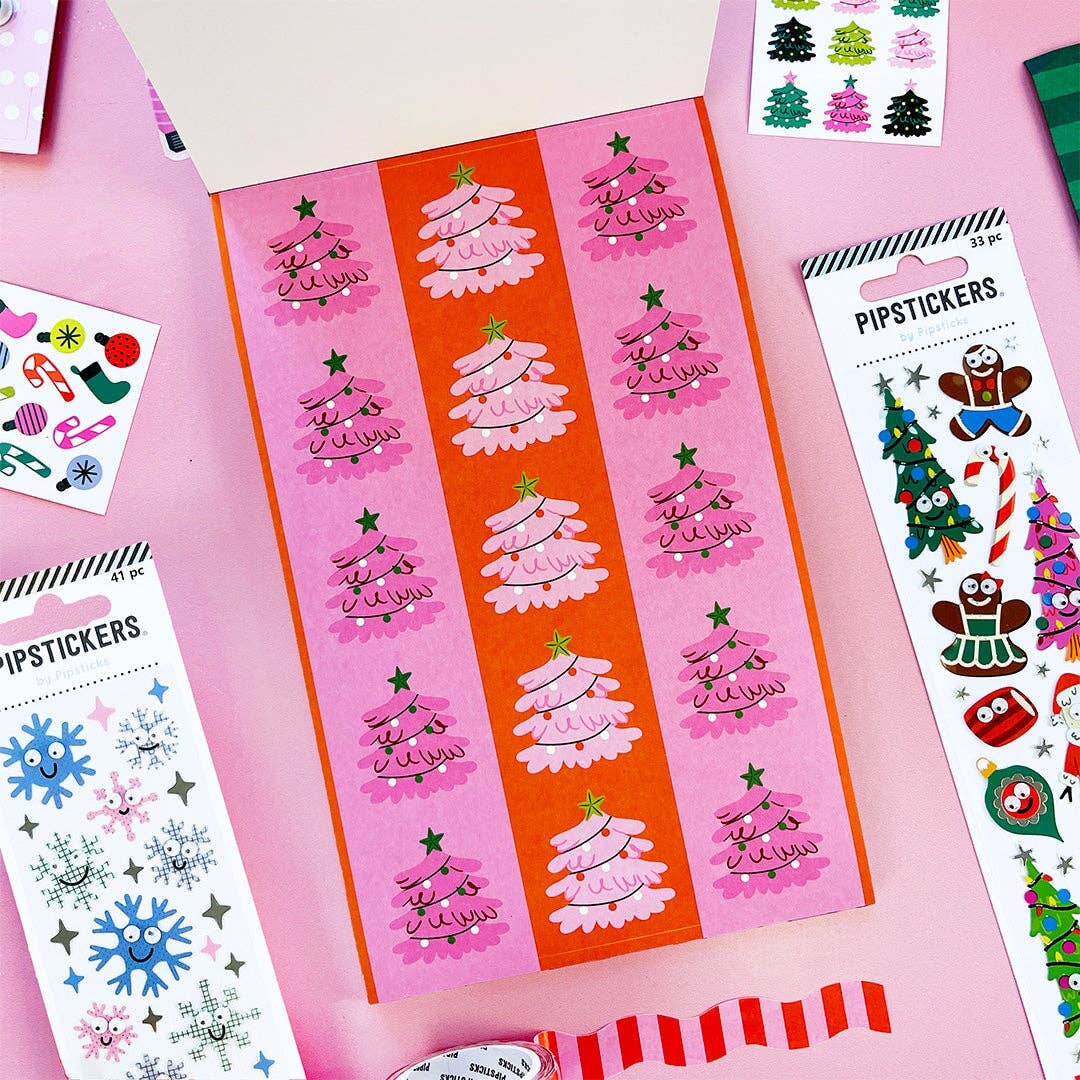 Coming Soon: Pipsticks - Charming Christmas Sticker Paper Scrap Pad