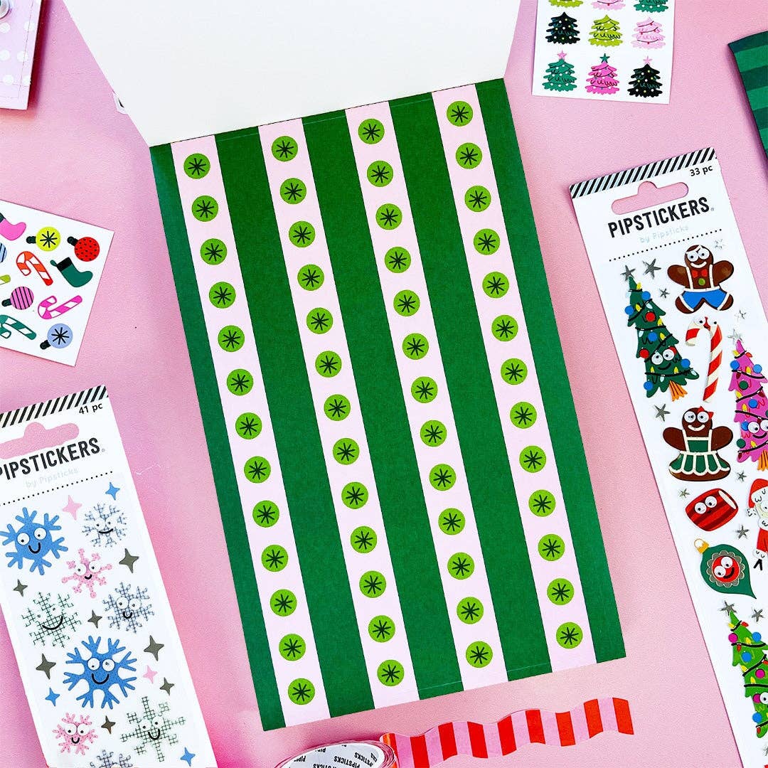 Coming Soon: Pipsticks - Charming Christmas Sticker Paper Scrap Pad