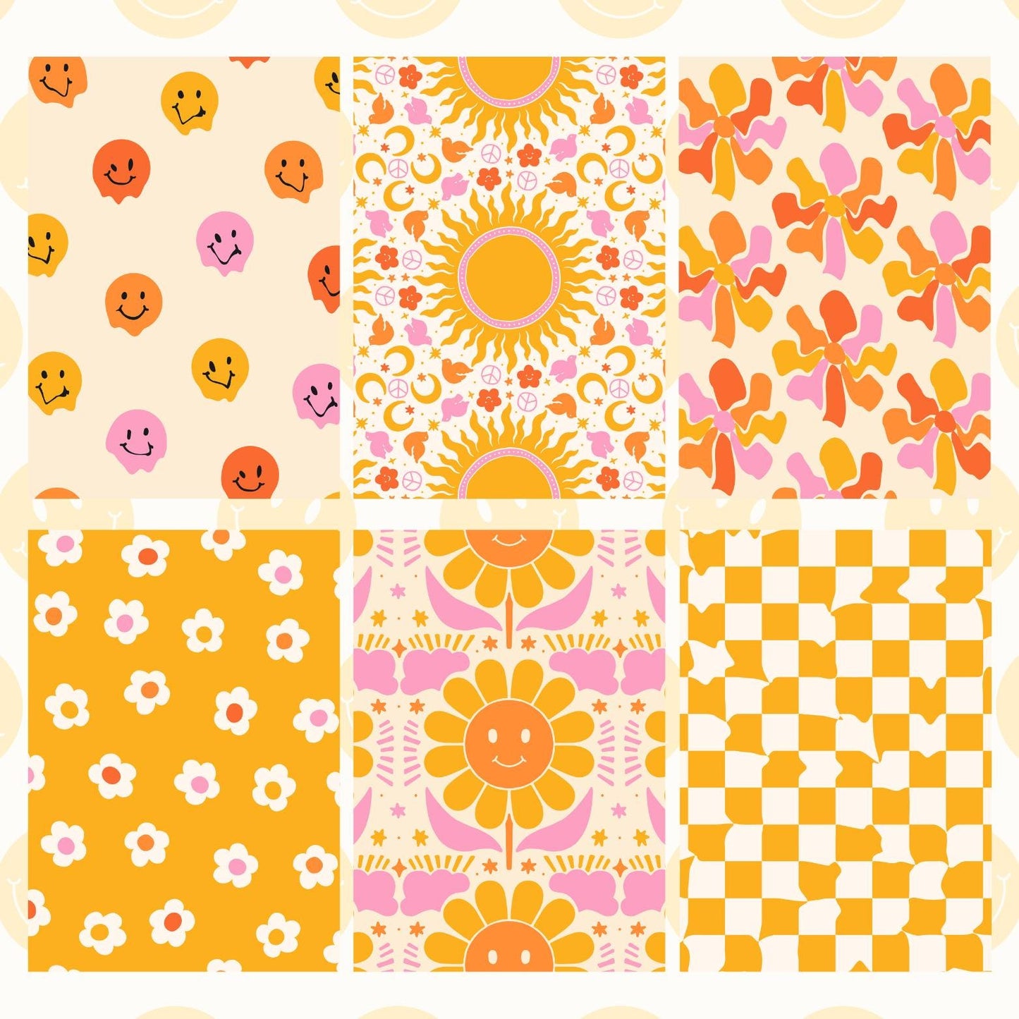 Retro Sunshine Journal Paper Pack