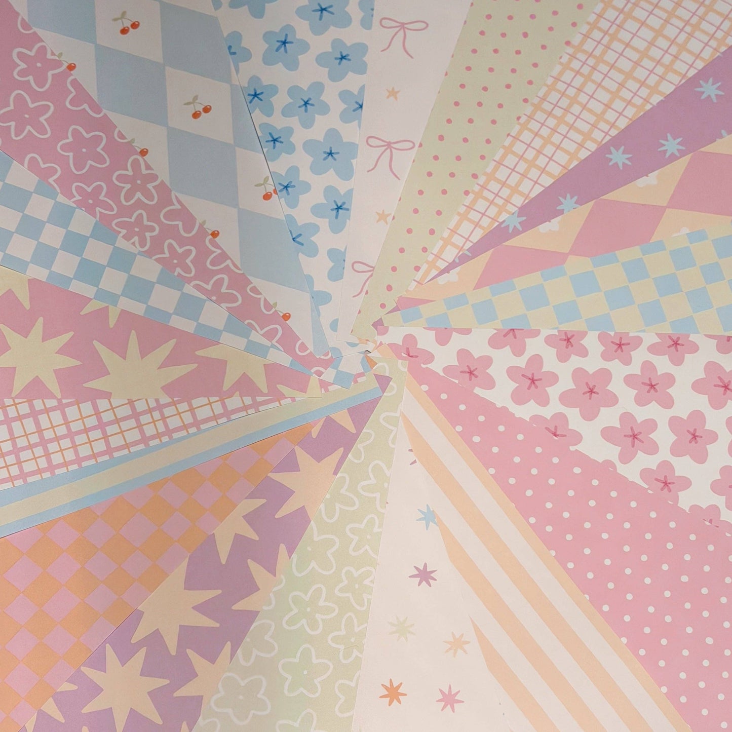 Journal Papers Pack: Spring Pastel Edition