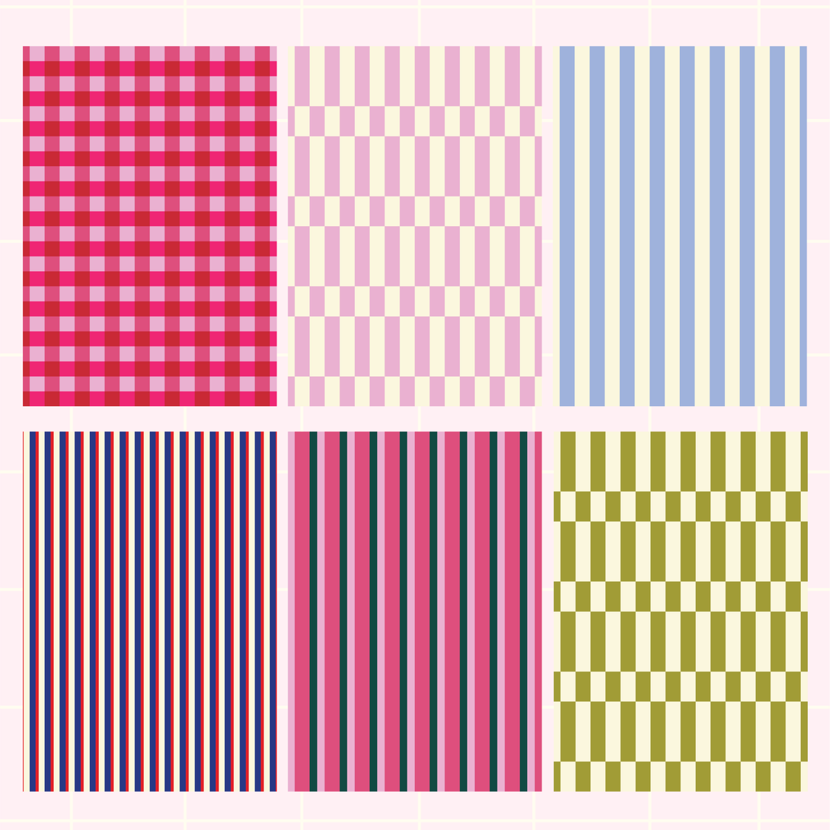 Bright Pattern Scrapbook Paper Pack