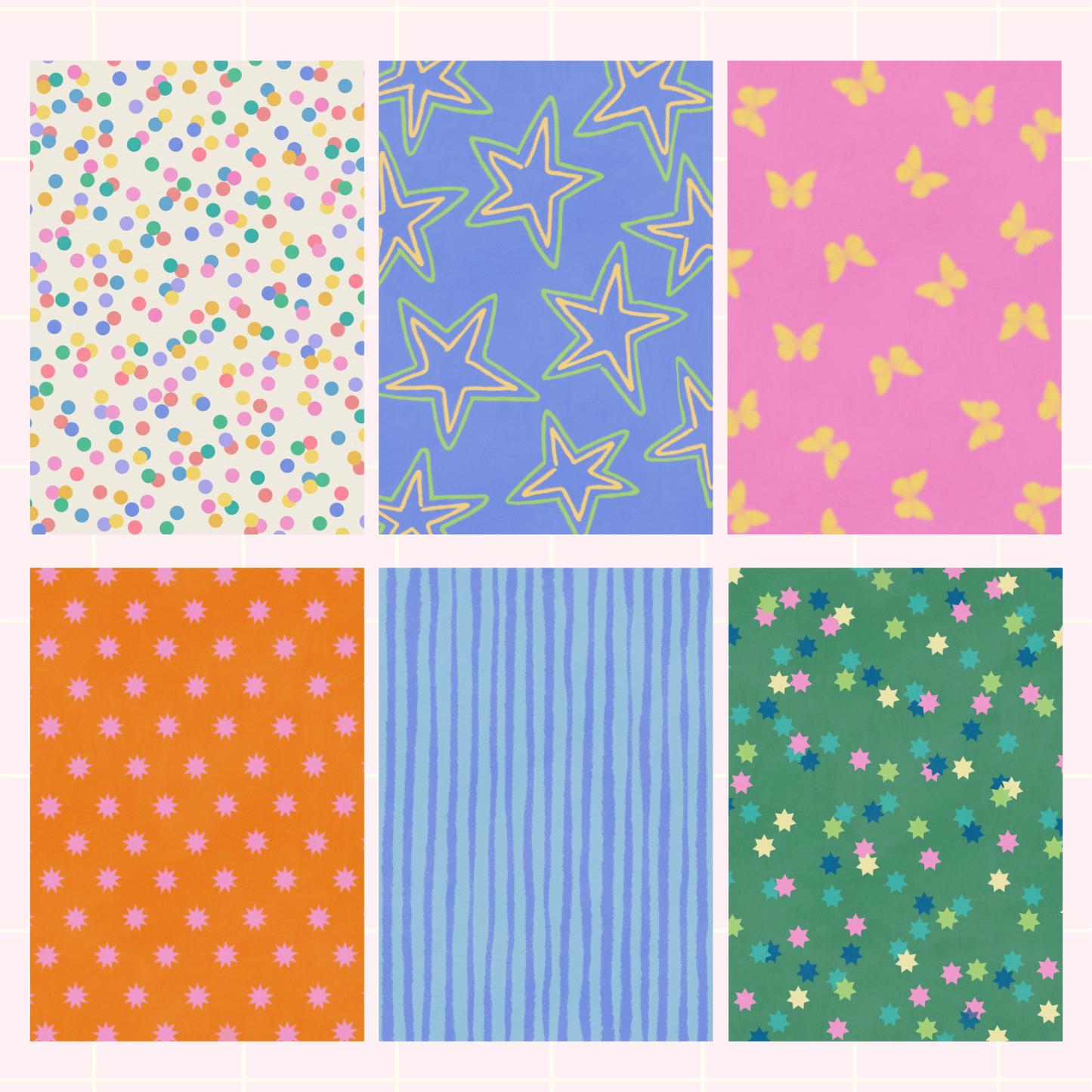 Funky Patterns Scrapbook Paper Pack
