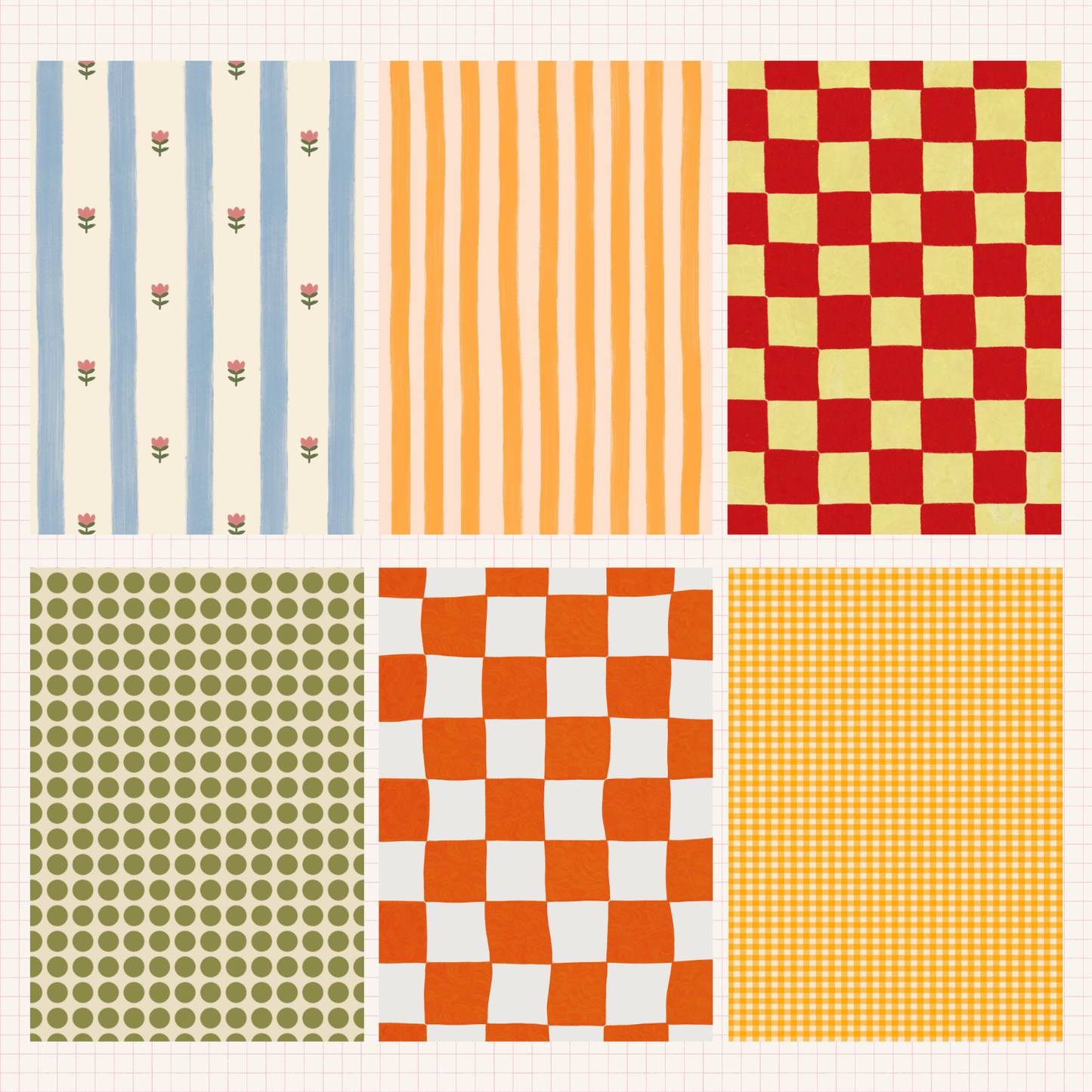 Fun Whimsy Spring Scrapbook Paper Pack