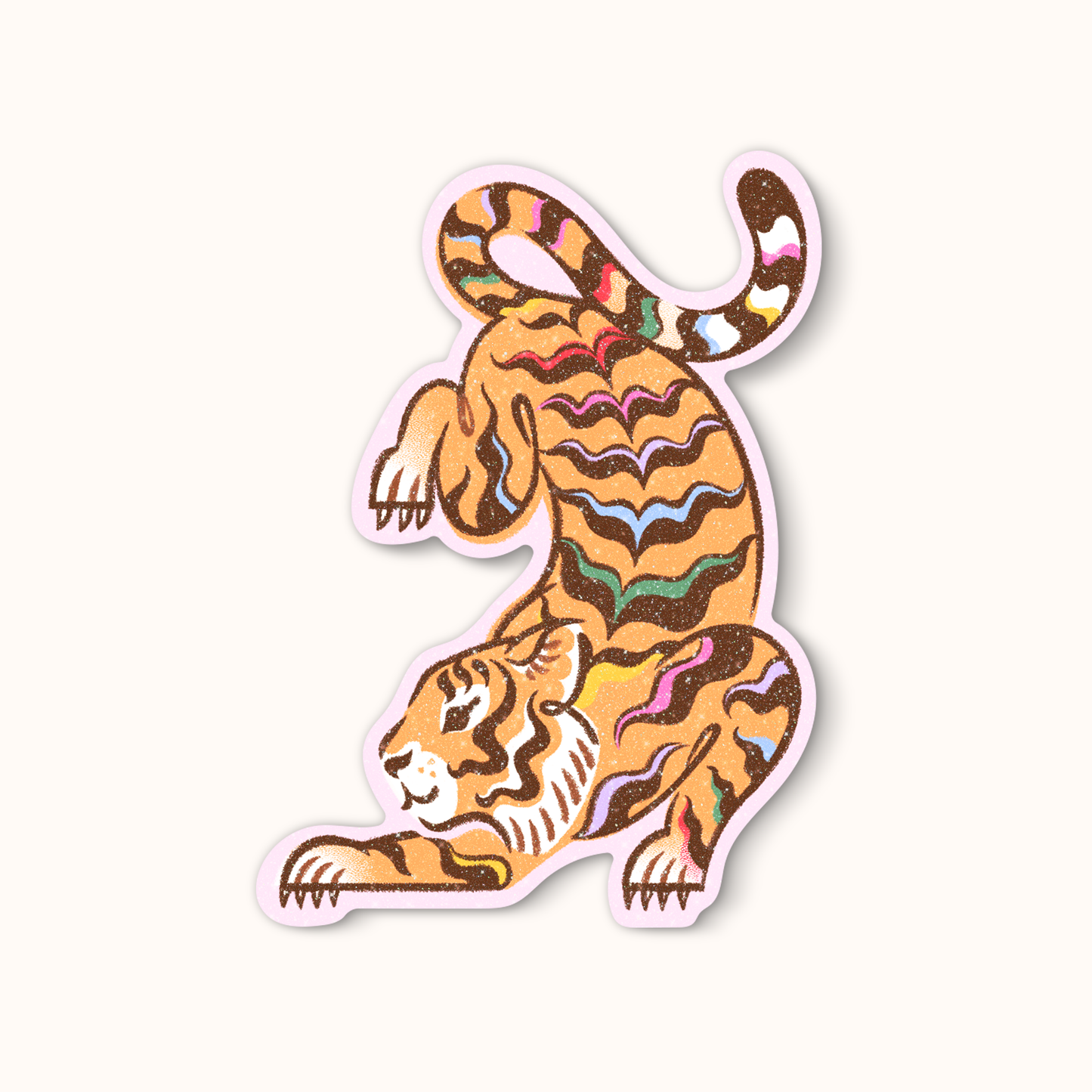 Coming Soon: Reverie Realm - Wild About You Tiger | Vinyl Waterproof Sticker