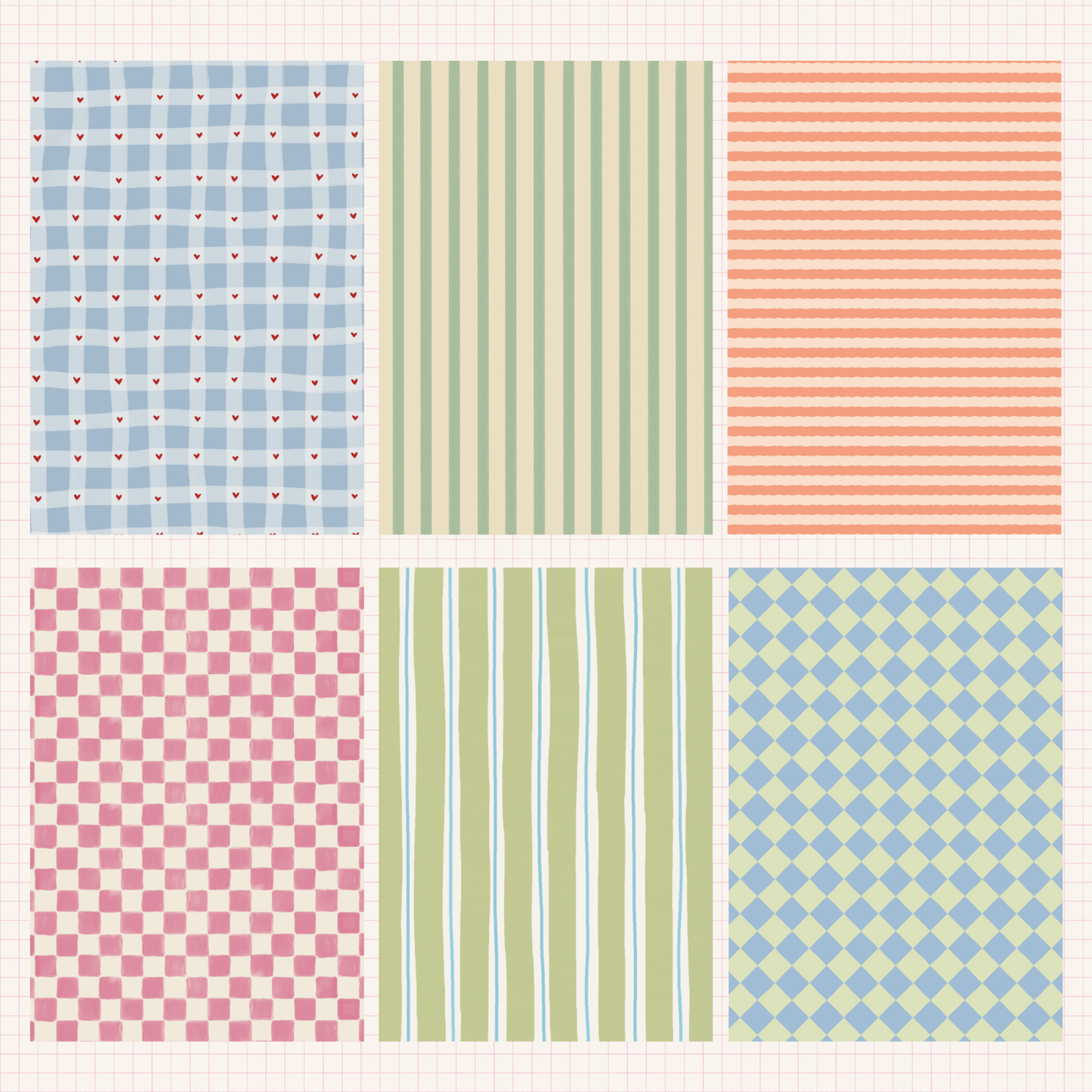 Fun Whimsy Spring Scrapbook Paper Pack