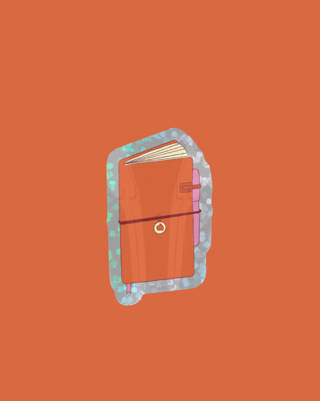 Coming Soon: Nany Craft Shop - Red Journal Sticker