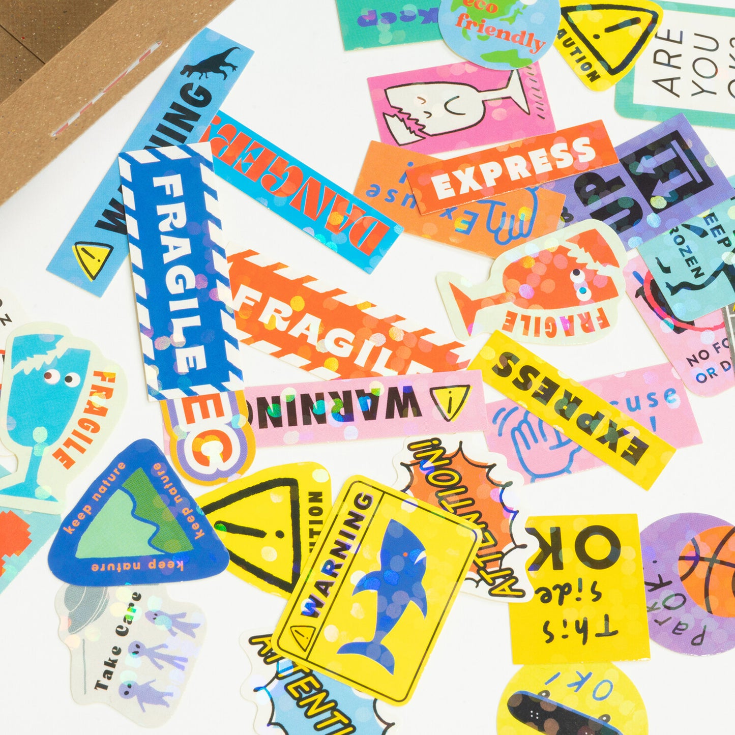 Haco Stickers - Attention Mark Sticker Box