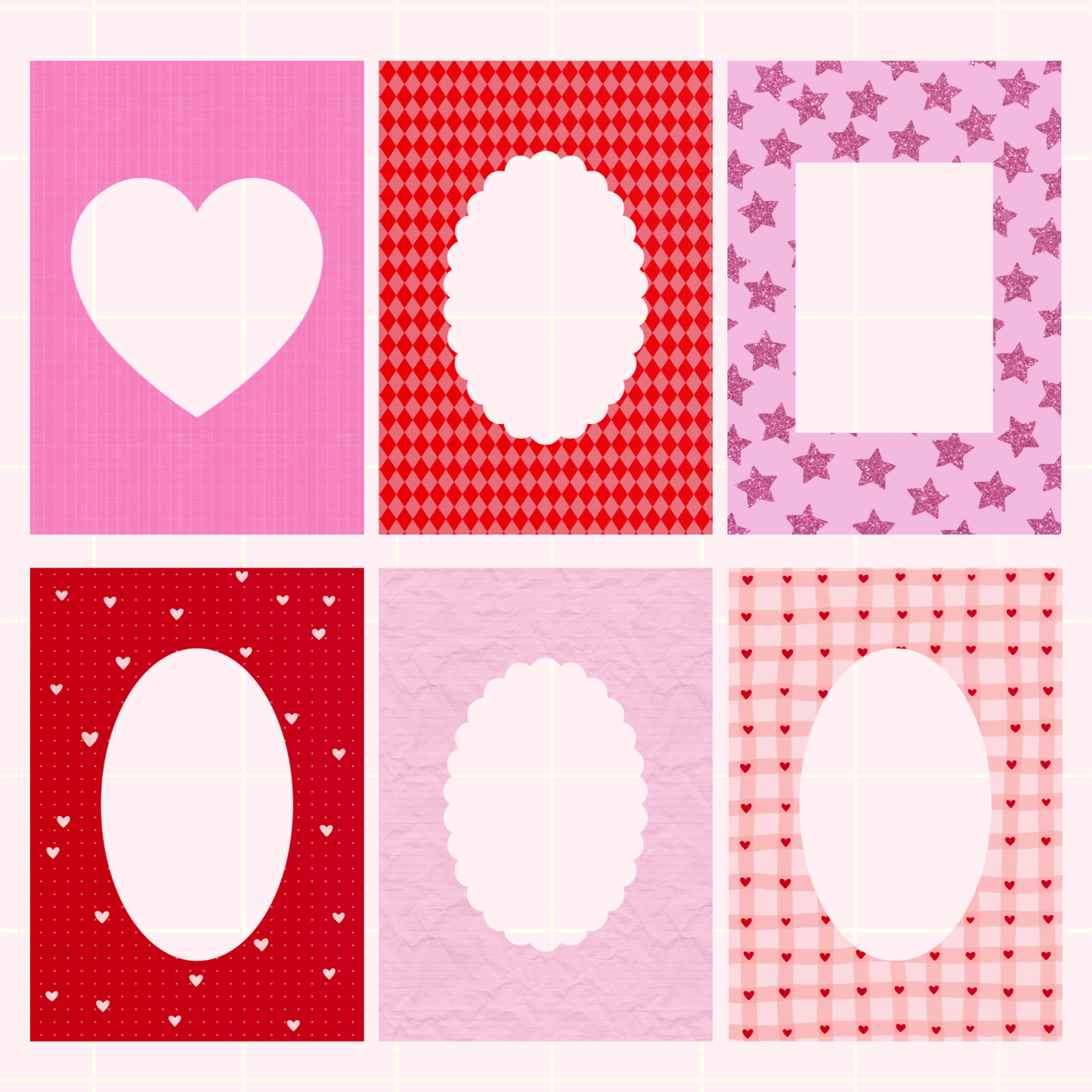 Lover Girl Mixed Print Frames