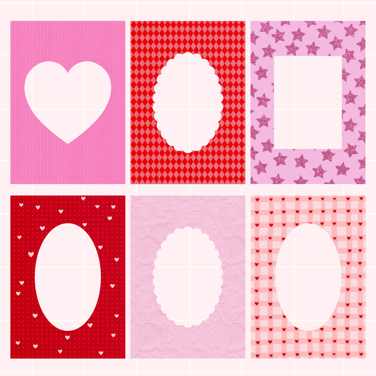 Lover Girl Mixed Print Frames