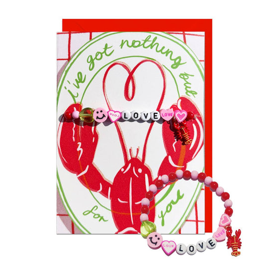 COMING SOON: Jolly Awesome - Lobster Friendship Bracelet Card