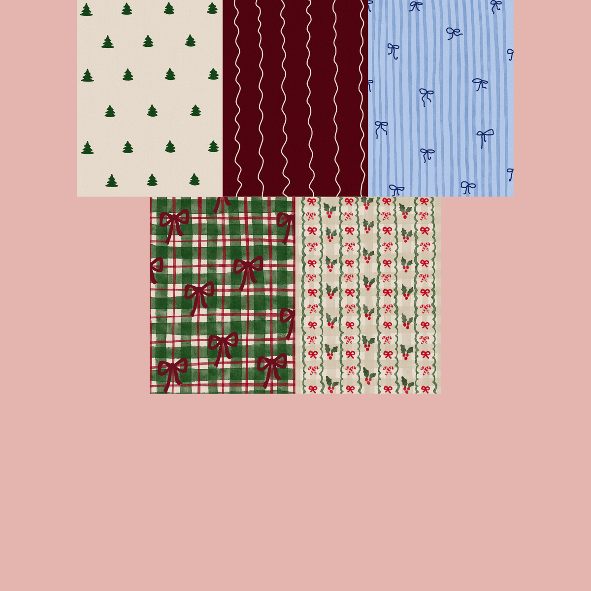 Scrapbook Paper Book - Christmas Edition