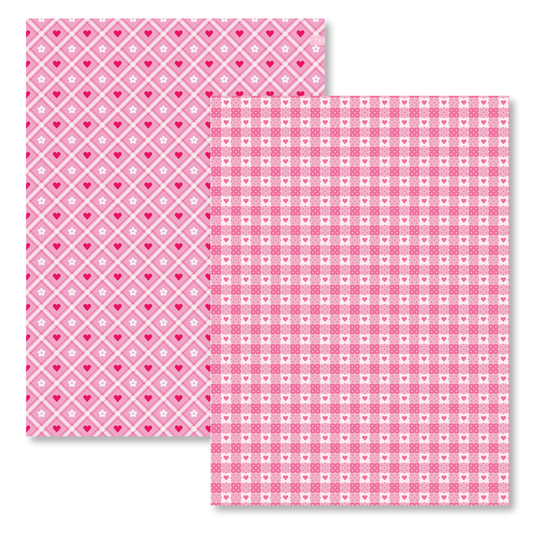 Letters to Apollo - Love Sick Scrapbook Paper