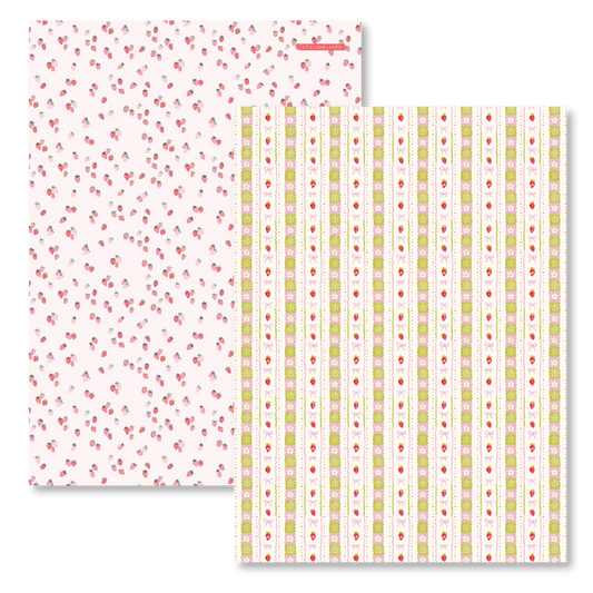 Letters to Apollo - Berry Babe Scrapbook Paper