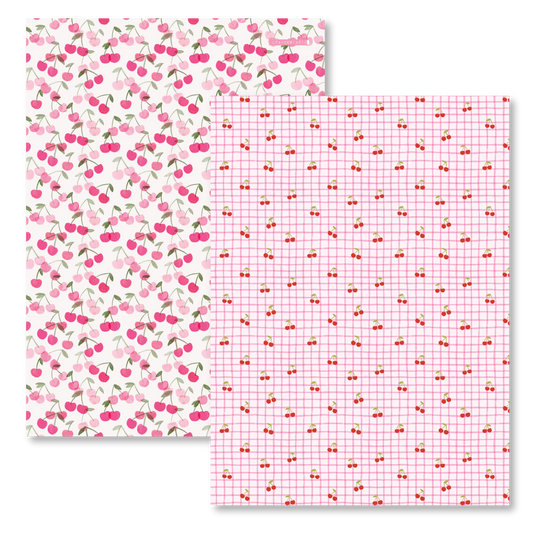 Letters to Apollo - Cherry Picked Scrapbook Paper