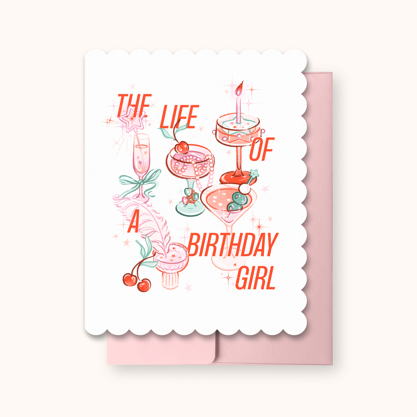 Coming Soon: Reverie Realm - Life of a Birthday Girl | Handmade Birthday Card