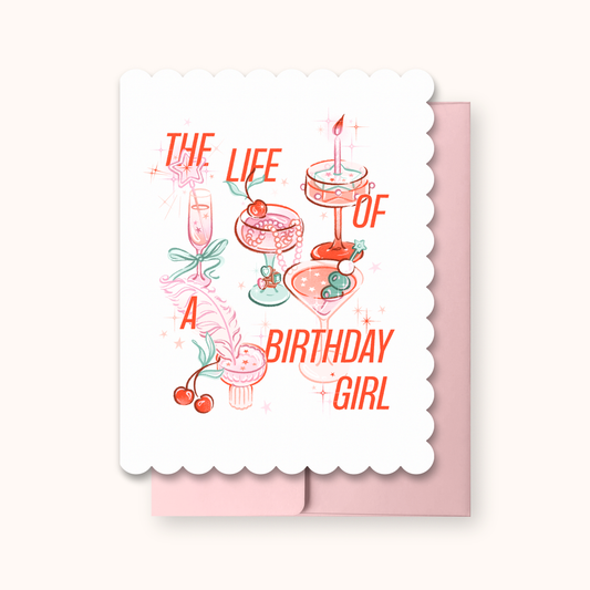 Coming Soon: Reverie Realm - Life of a Birthday Girl | Handmade Birthday Card