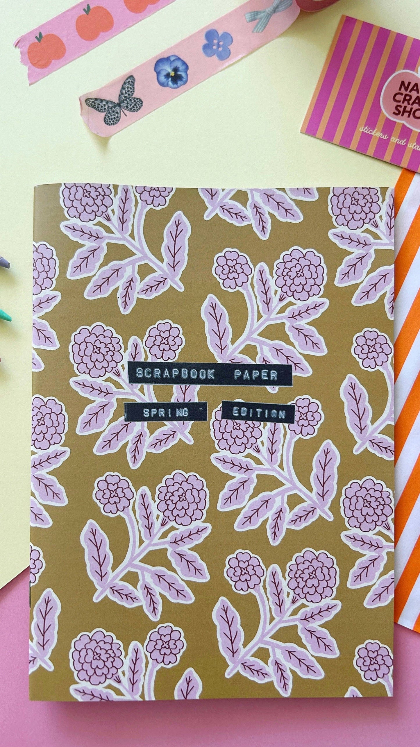 NanyCraftShop Scrapbook Paper Book - Spring Edition