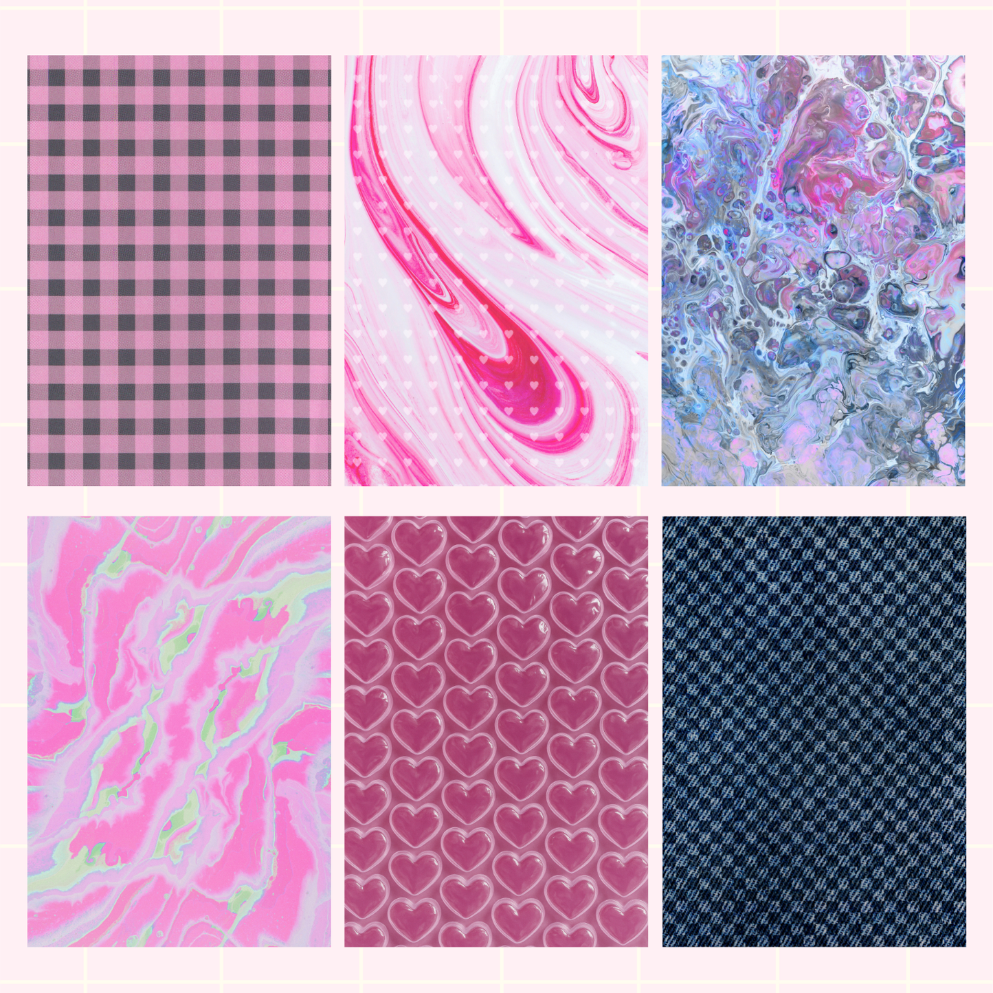 Y2K Sticky Back Journal Paper