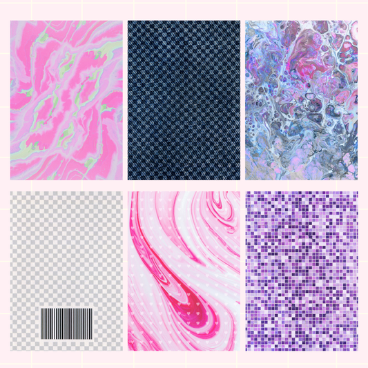 Y2K Sticky Back Journal Paper