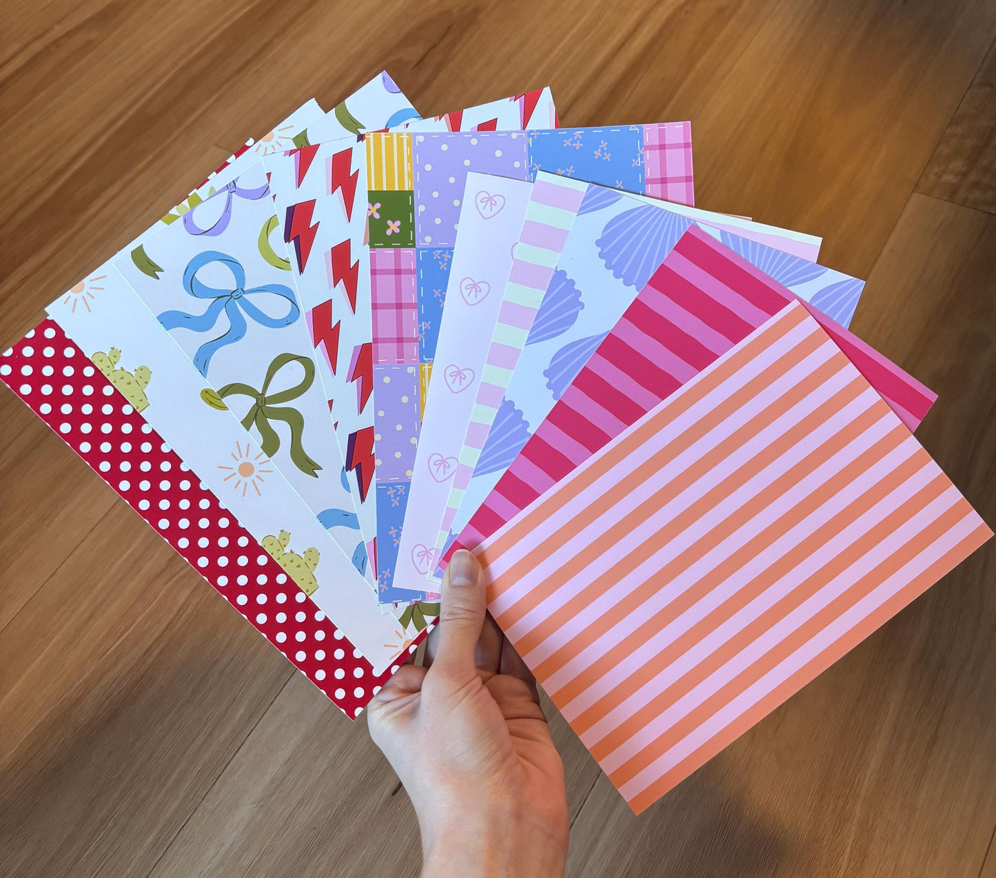 Mystery Peel & Stick Scrapbook Paper Pack