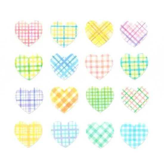 COMING SOON: bande - Checkered Heart Washi Sticker Roll