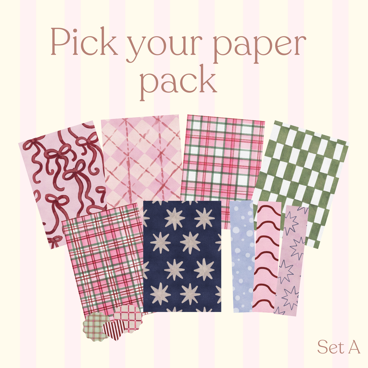 Custom Large Junk Journal Starter Kit: Scrapbook Starter Pack