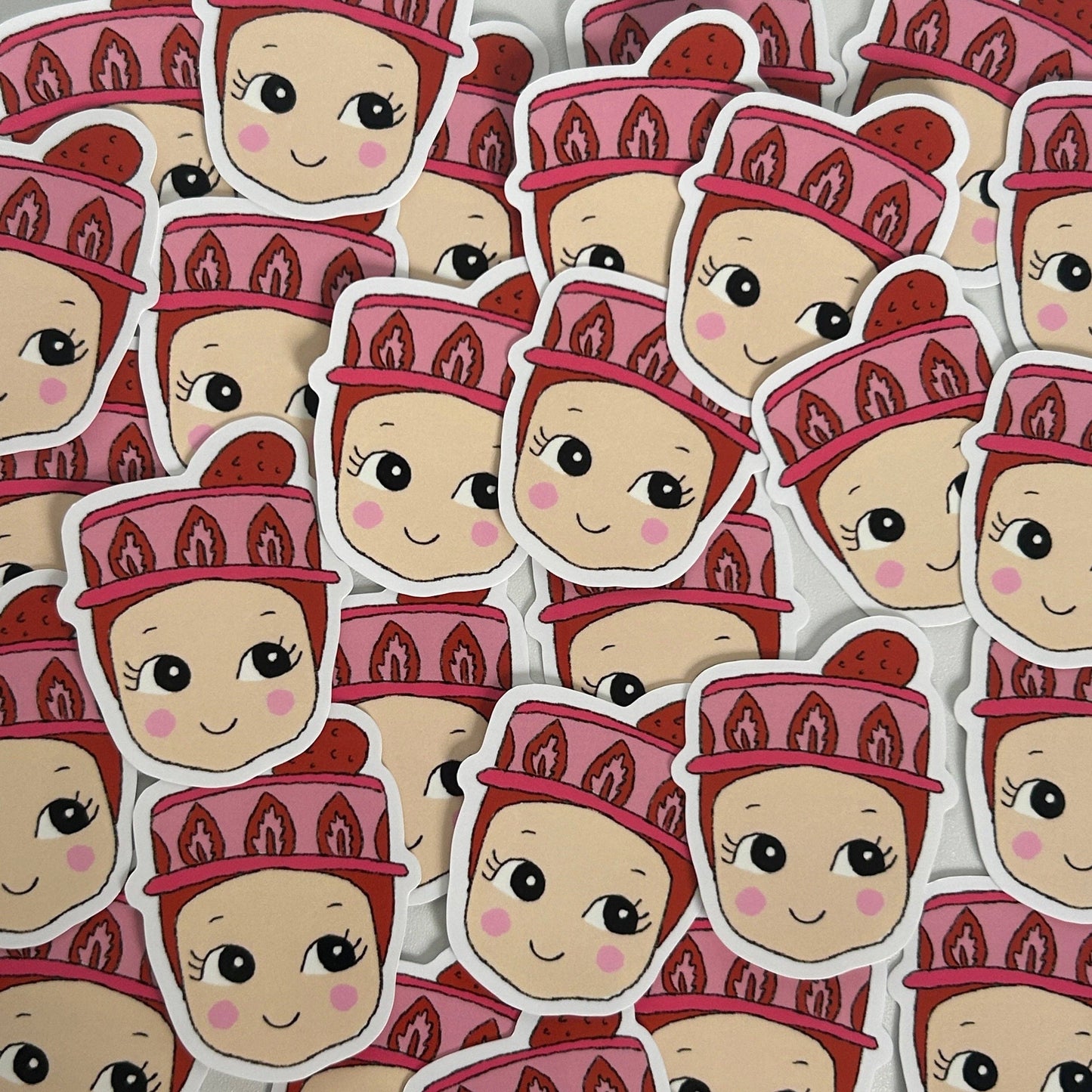NanyCraftShop Baby Cake Sticker