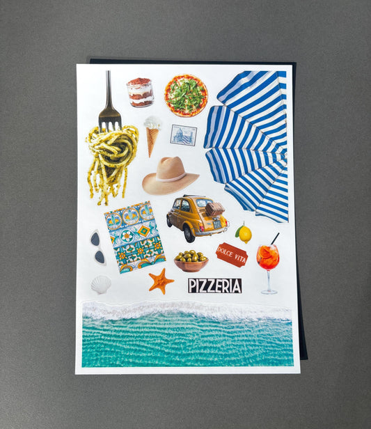 Italian Summer Sticker Sheet