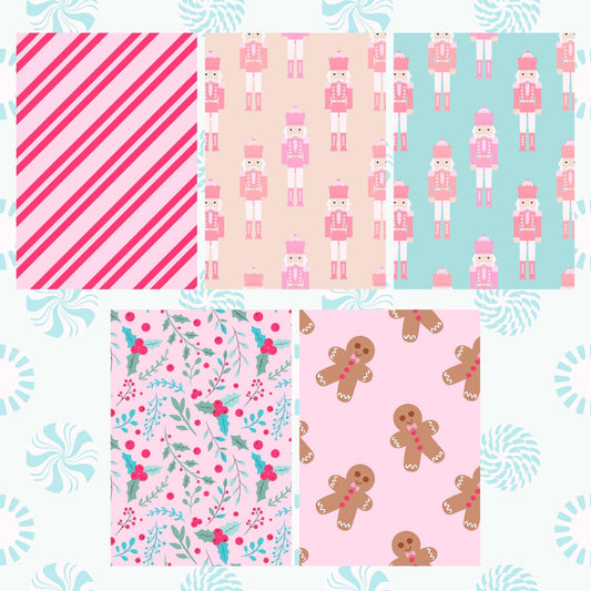 Christmas Nutcracker Scrapbook Paper Pack