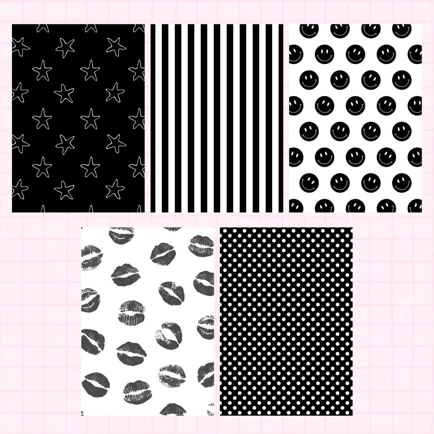 Black & White Scrapbook Paper Pack