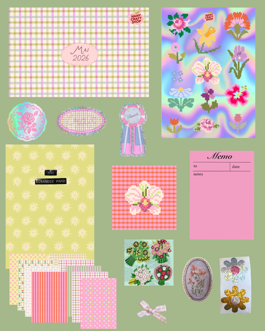 COMING SOON: Nany Craft Shop - Nany Junk Club May envelope
