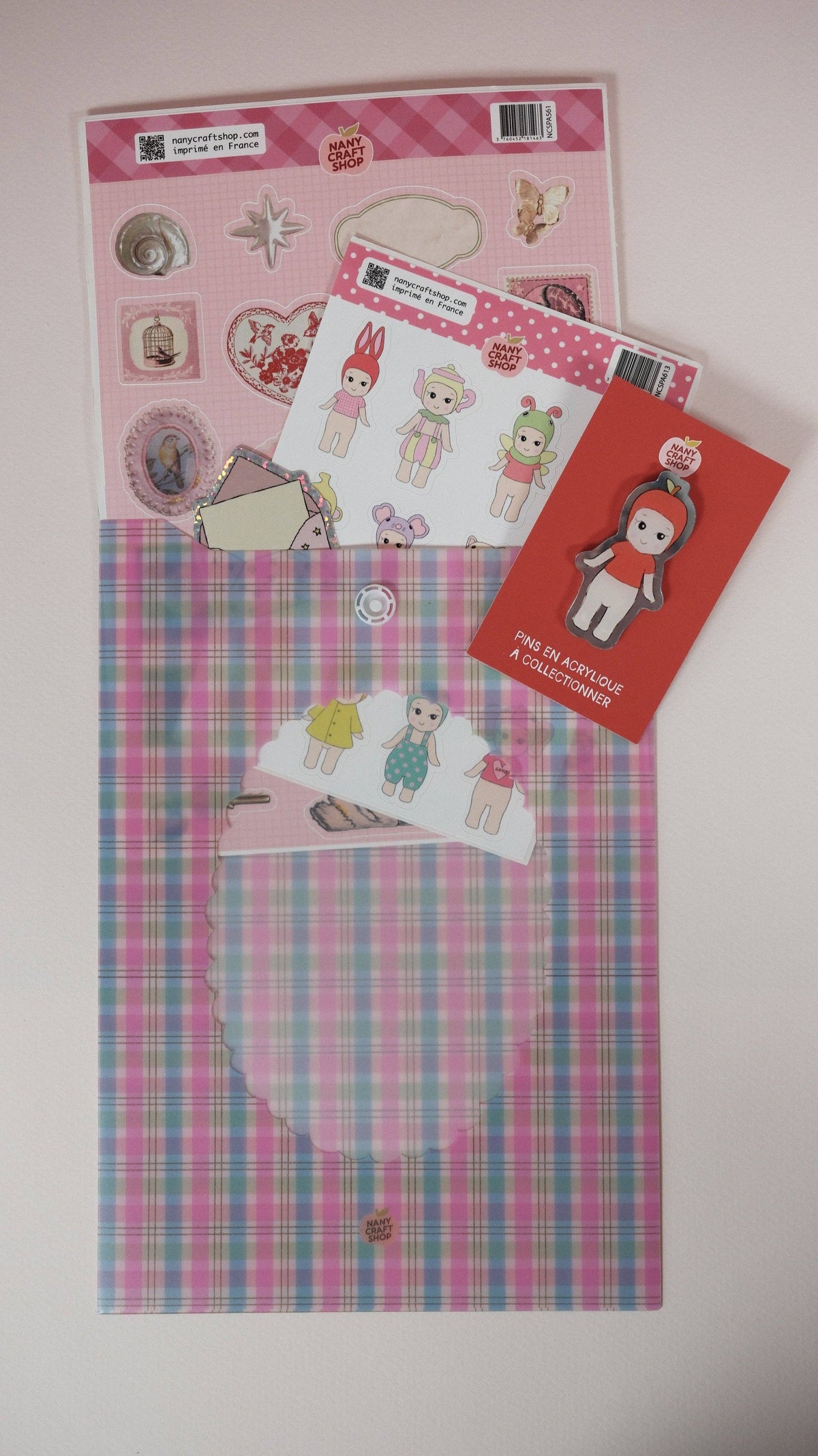 Coming Soon: Nany Craft Shop - Junk Pouch - Marshmallow