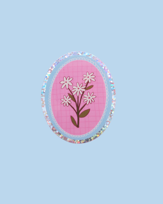 Nany Craft Shop - Floral Sticker