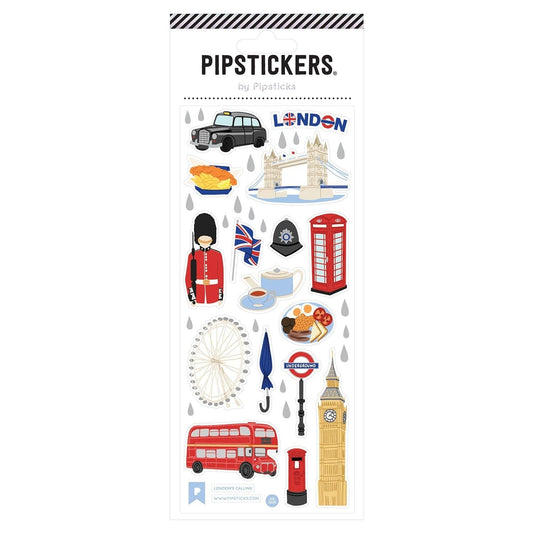Pipsticks London's Calling Sticker Sheet