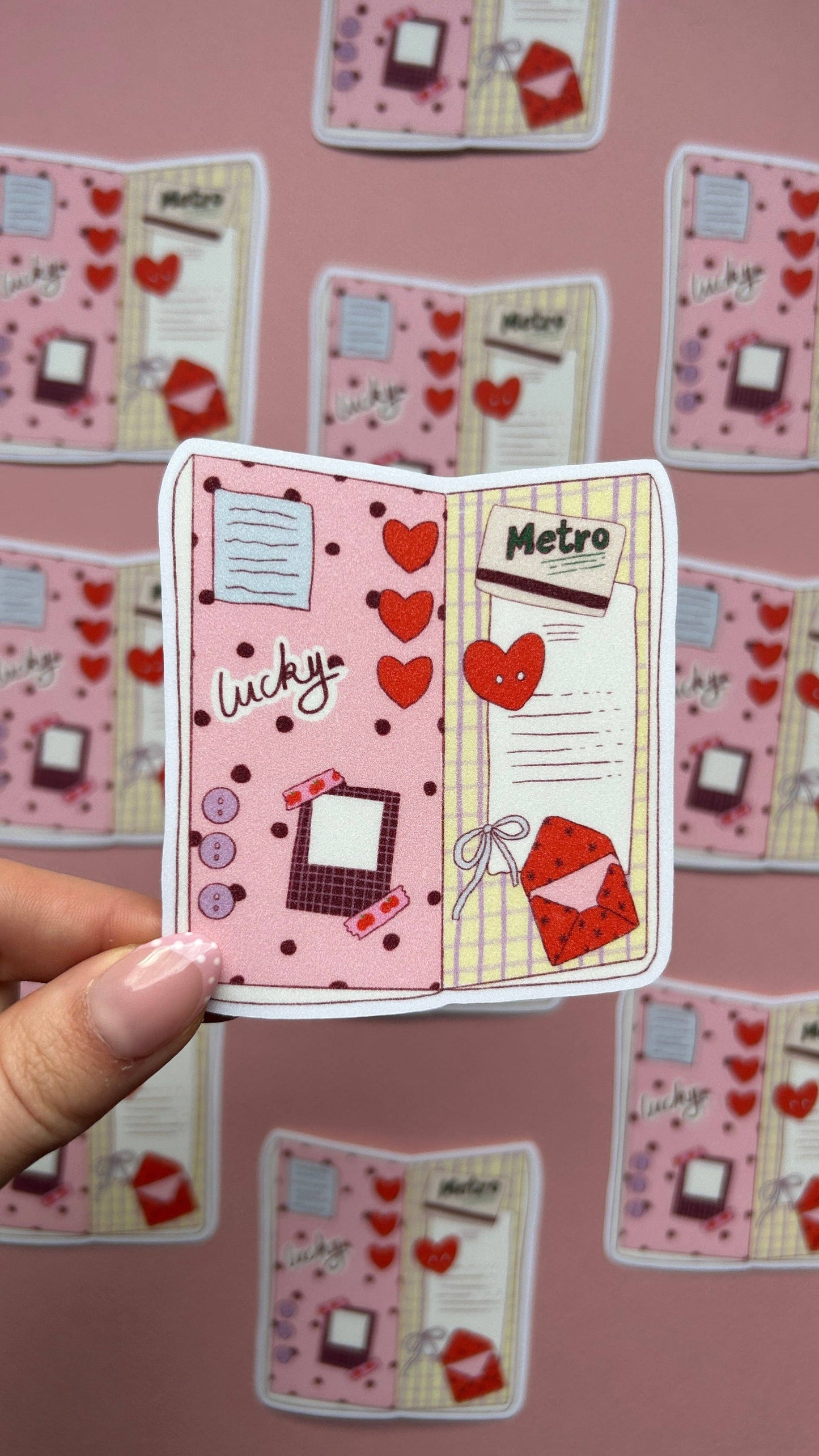 NanyCraftShop - Junk Journaling XL Sticker