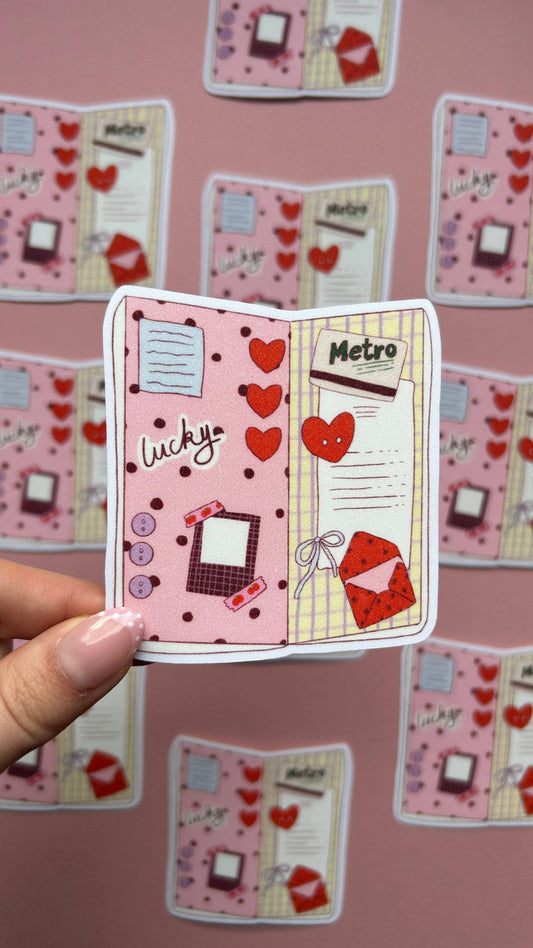NanyCraftShop - Junk Journaling XL Sticker